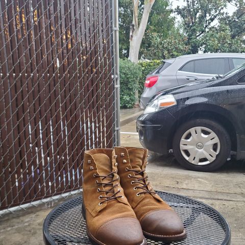 Thursday Captain in Safari WeatherSafe Suede