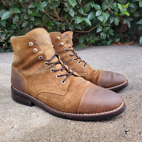 Thursday Captain in Safari WeatherSafe Suede
