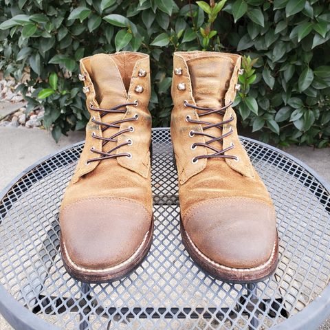 Thursday Captain in Safari WeatherSafe Suede