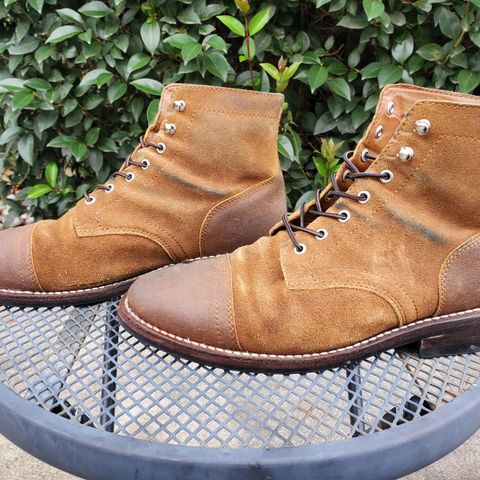 Thursday Captain in Safari WeatherSafe Suede