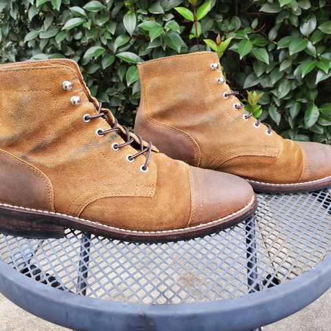 Thursday Captain in Safari WeatherSafe Suede