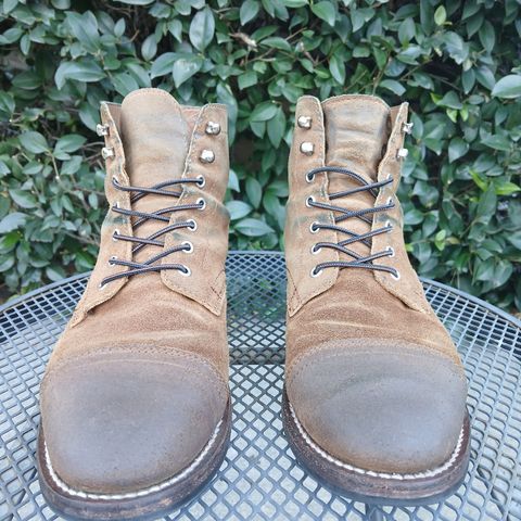 Thursday Captain in Safari WeatherSafe Suede