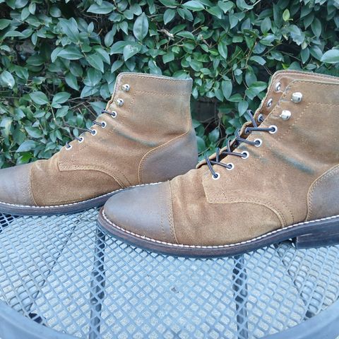 Thursday Captain in Safari WeatherSafe Suede