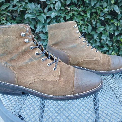 Thursday Captain in Safari WeatherSafe Suede