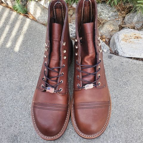 Red Wing Iron Ranger in S.B. Foot Amber Harness