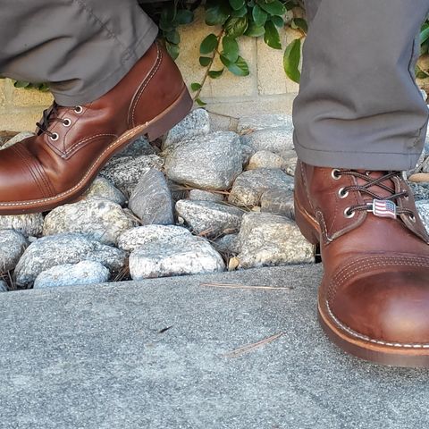 Red Wing Iron Ranger in S.B. Foot Amber Harness