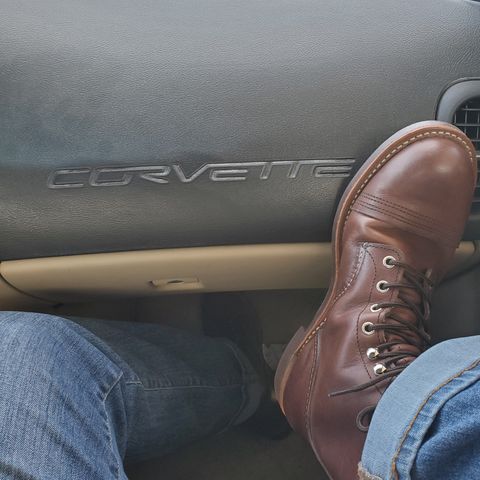 Red Wing Iron Ranger in S.B. Foot Amber Harness