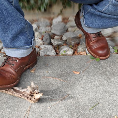 Red Wing Iron Ranger in S.B. Foot Amber Harness