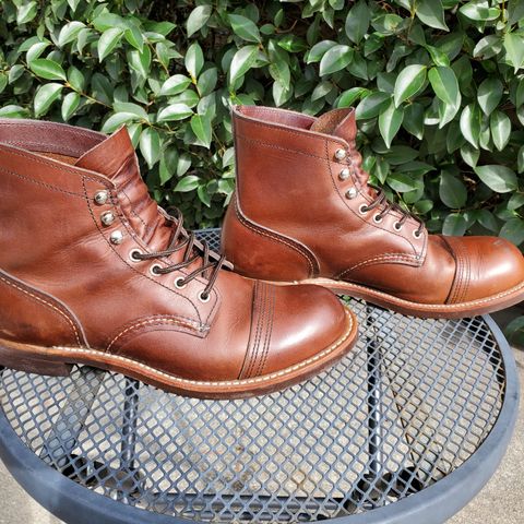 Red Wing Iron Ranger in S.B. Foot Amber Harness