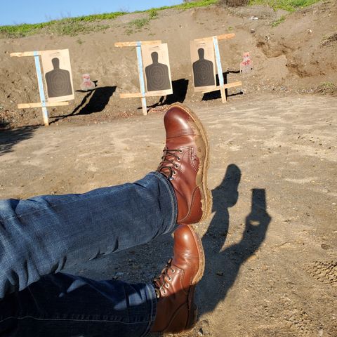 Red Wing Iron Ranger in S.B. Foot Amber Harness