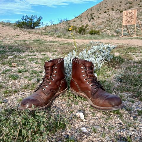 Red Wing Iron Ranger in S.B. Foot Amber Harness