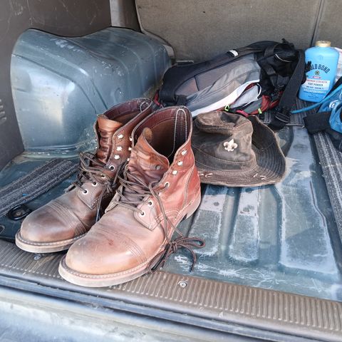 Red Wing Iron Ranger in S.B. Foot Amber Harness