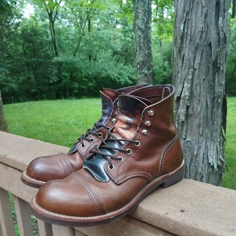Red Wing Iron Ranger in S.B. Foot Amber Harness