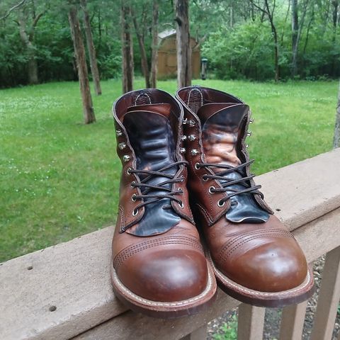 Red Wing Iron Ranger in S.B. Foot Amber Harness