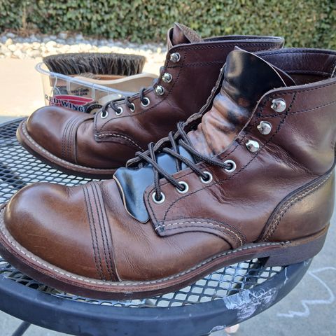 Red Wing Iron Ranger in S.B. Foot Amber Harness