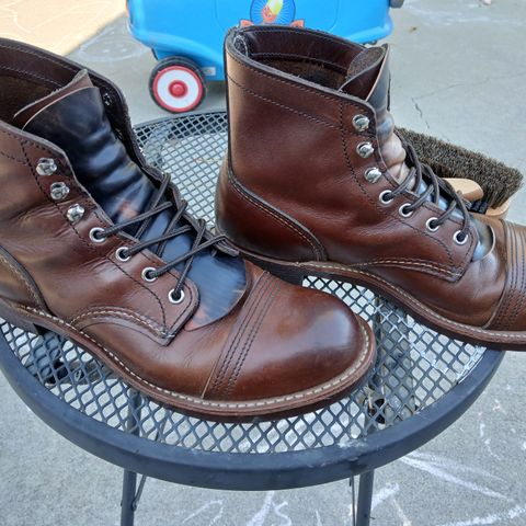 Red Wing Iron Ranger in S.B. Foot Amber Harness