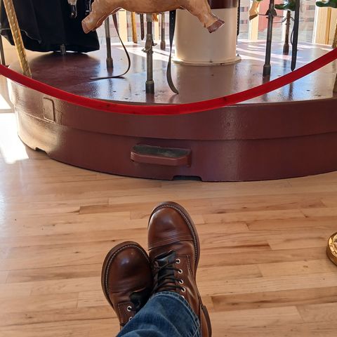 Red Wing Iron Ranger in S.B. Foot Amber Harness