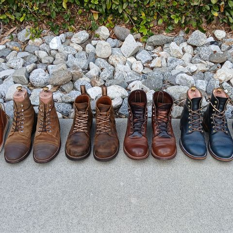 Red Wing Iron Ranger in S.B. Foot Amber Harness