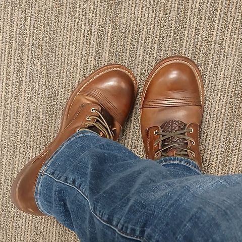 Red Wing Iron Ranger in S.B. Foot Amber Harness