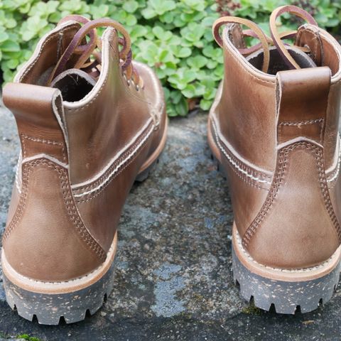 Oak Street Bootmakers Camp Boot in Horween Natural Chromexcel