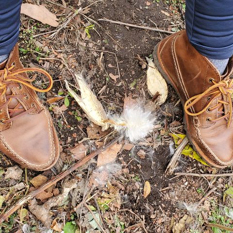 Oak Street Bootmakers Camp Boot in Horween Natural Chromexcel