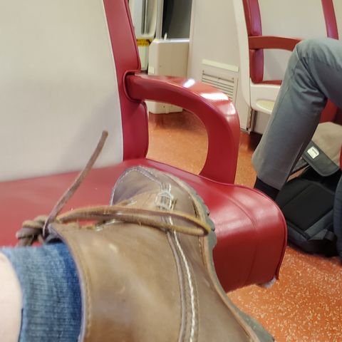 Oak Street Bootmakers Camp Boot in Horween Natural Chromexcel