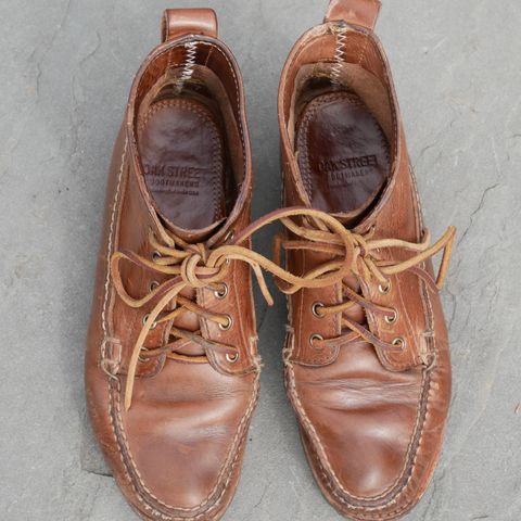 Oak Street Bootmakers Camp Boot in Horween Natural Chromexcel