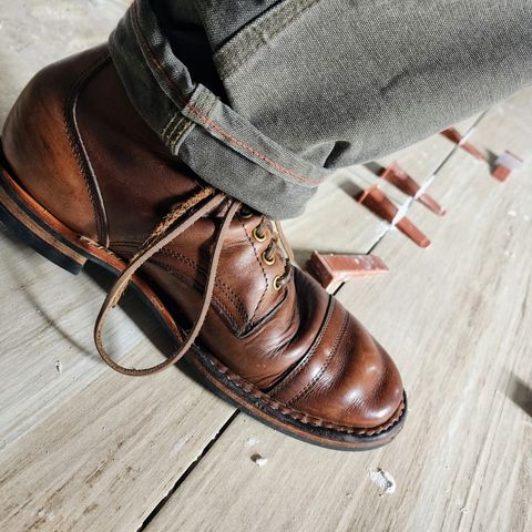 View photo of White's MP-M1TC in Horween Natural Chromexcel