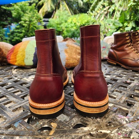 Oak Street Bootmakers Trench Boot in Horween Color 8 Chromexcel