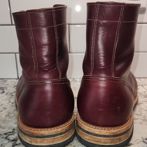 Oak Street Bootmakers Trench Boot in Horween Color 8 Chromexcel