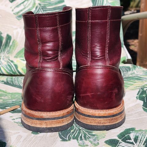 Oak Street Bootmakers Trench Boot in Horween Color 8 Chromexcel