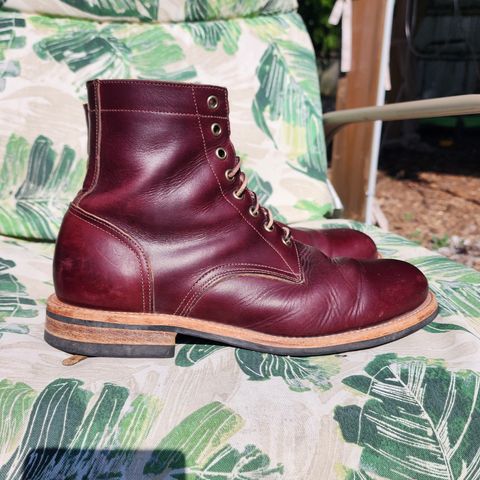 Oak Street Bootmakers Trench Boot in Horween Color 8 Chromexcel
