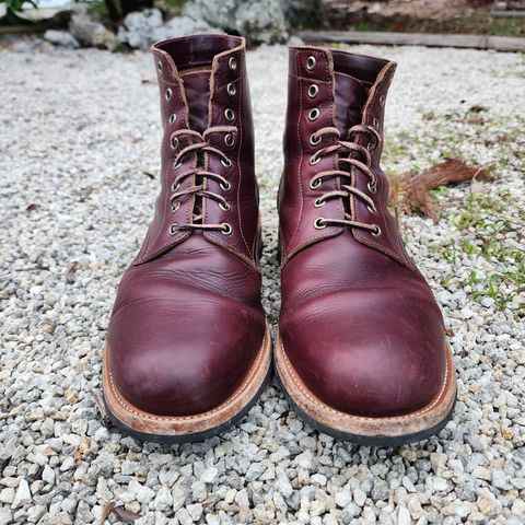 View photo of Oak Street Bootmakers Trench Boot in Horween Color 8 Chromexcel