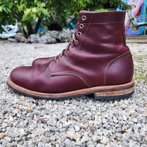 View photo of Oak Street Bootmakers Trench Boot in Horween Color 8 Chromexcel