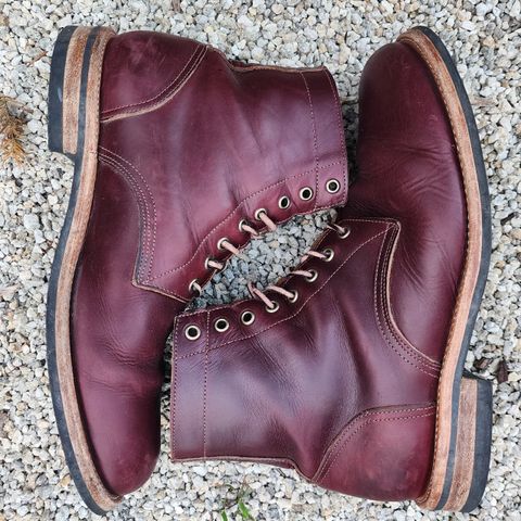 View photo of Oak Street Bootmakers Trench Boot in Horween Color 8 Chromexcel