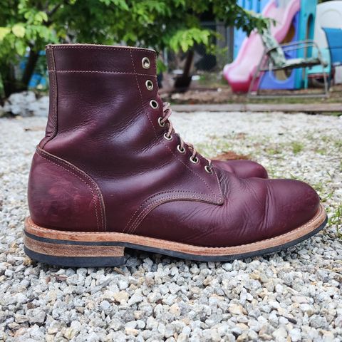 View photo of Oak Street Bootmakers Trench Boot in Horween Color 8 Chromexcel