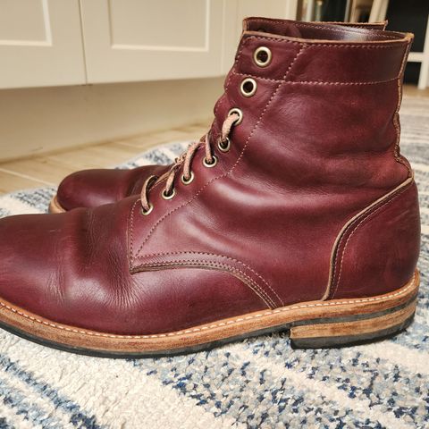 View photo of Oak Street Bootmakers Trench Boot in Horween Color 8 Chromexcel