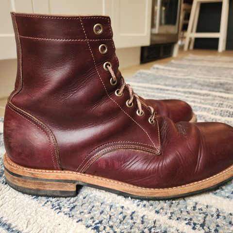 View photo of Oak Street Bootmakers Trench Boot in Horween Color 8 Chromexcel