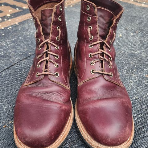 View photo of Oak Street Bootmakers Trench Boot in Horween Color 8 Chromexcel