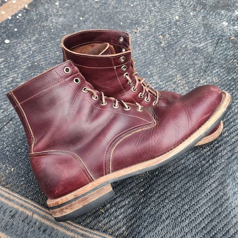 View photo of Oak Street Bootmakers Trench Boot in Horween Color 8 Chromexcel