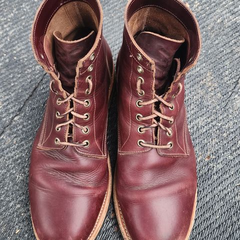 View photo of Oak Street Bootmakers Trench Boot in Horween Color 8 Chromexcel