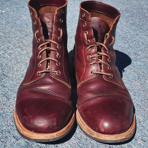 View photo of Oak Street Bootmakers Trench Boot in Horween Color 8 Chromexcel