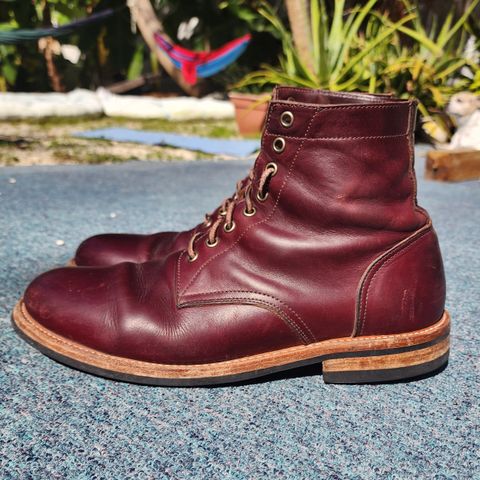 View photo of Oak Street Bootmakers Trench Boot in Horween Color 8 Chromexcel