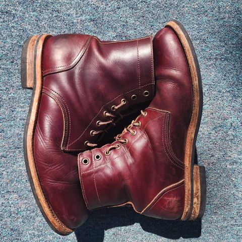 View photo of Oak Street Bootmakers Trench Boot in Horween Color 8 Chromexcel