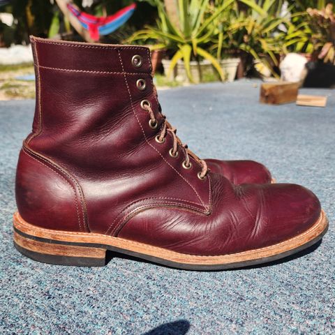 View photo of Oak Street Bootmakers Trench Boot in Horween Color 8 Chromexcel