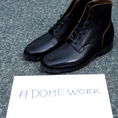 Clinch Yeager Boots in Black Overdyed Horsebutt