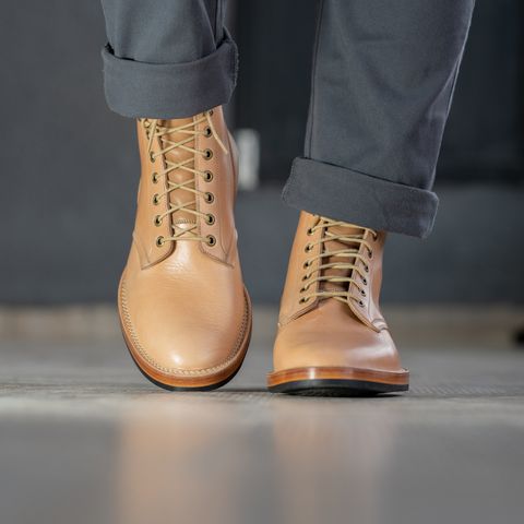 Onderhoud SVC02 Packer Boot in Shinki Natural Oiled Horsebutt