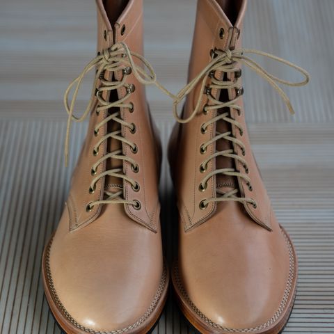 Onderhoud SVC02 Packer Boot in Shinki Natural Oiled Horsebutt