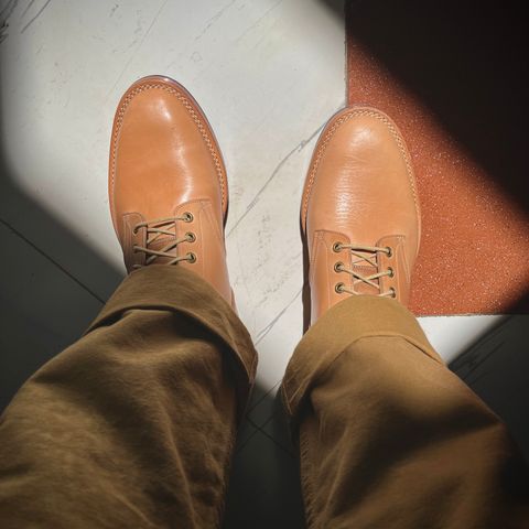 Onderhoud SVC02 Packer Boot in Shinki Natural Oiled Horsebutt