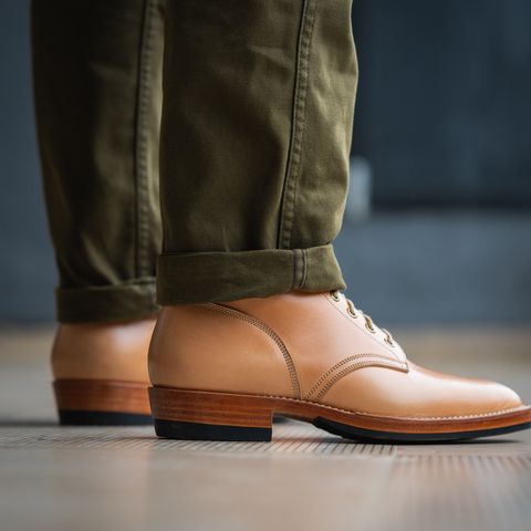 Onderhoud SVC02 Packer Boot in Shinki Natural Oiled Horsebutt